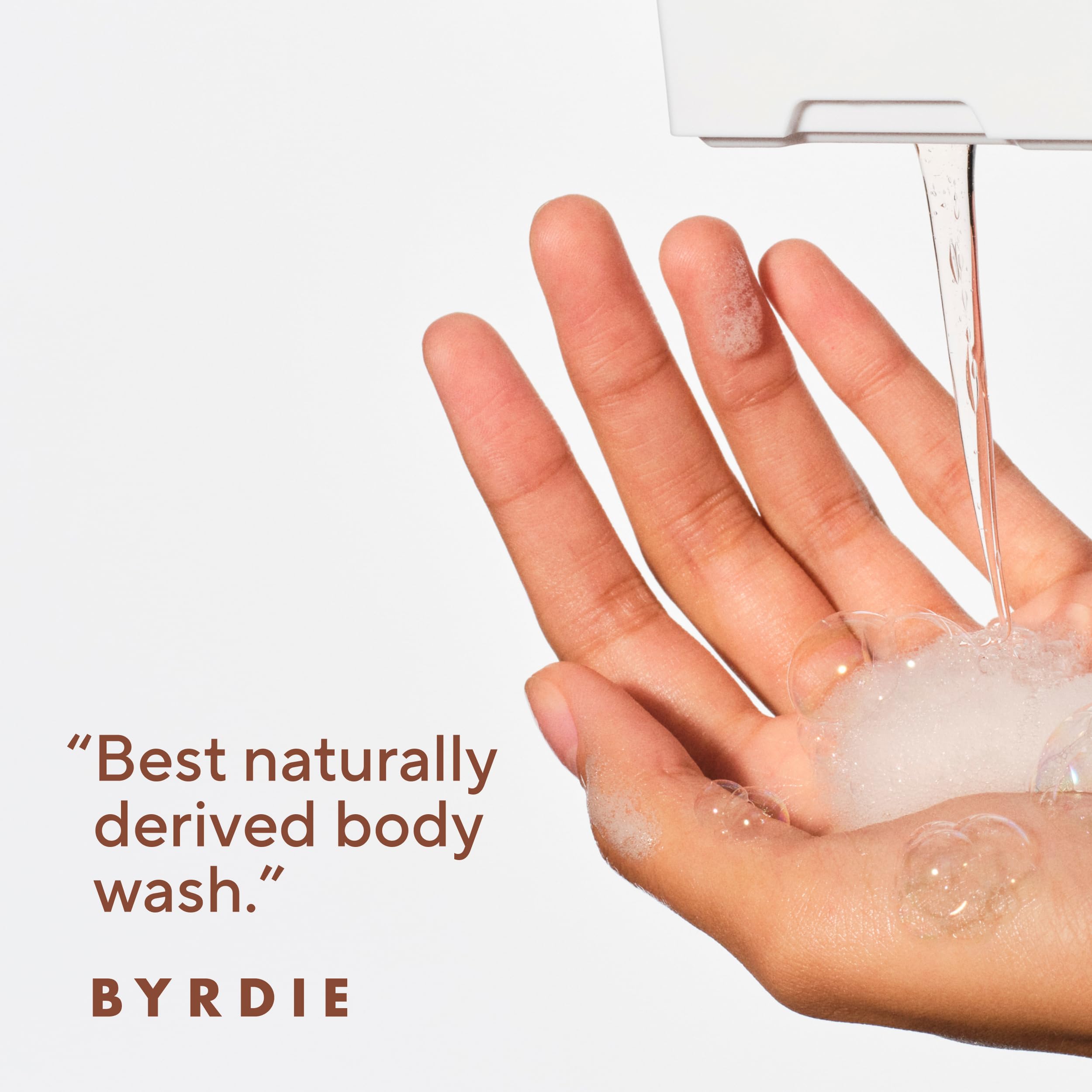 Close-up of natural ingredients in Native Body Wash highlighting coconut-based cleansers