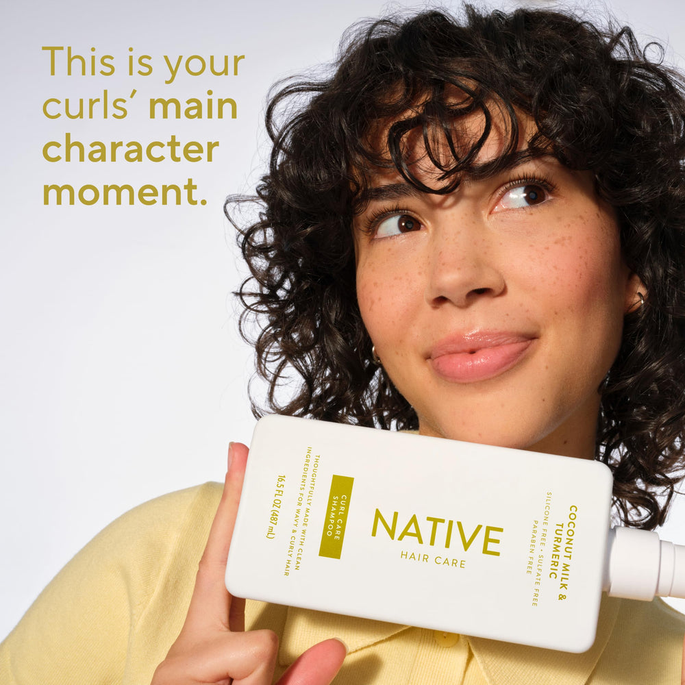 Shampoo back label emphasizes pH balance and a 10-ingredient formula