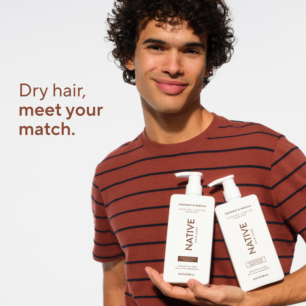 Hair after use shows shine and softness