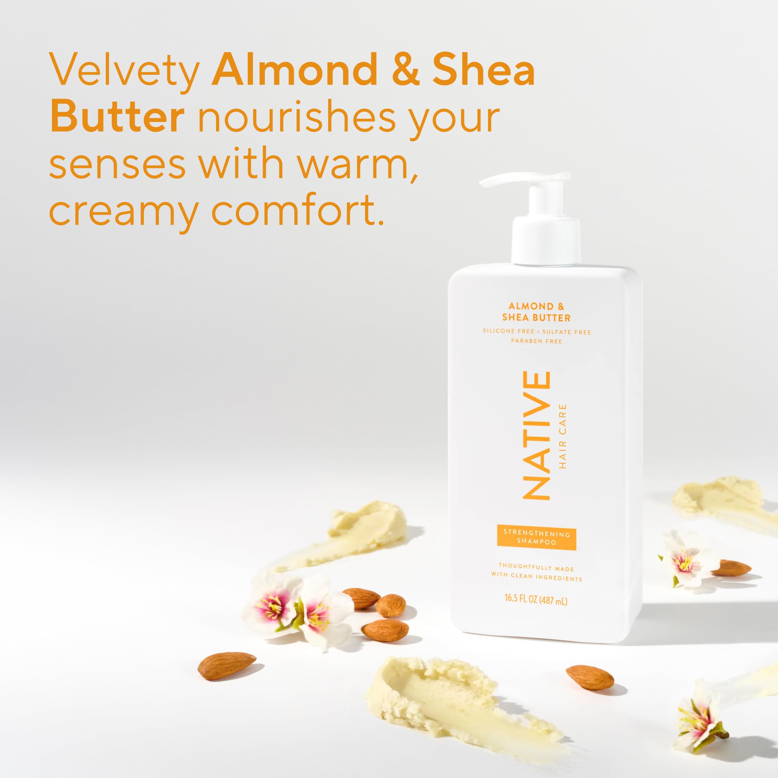 Color-treated hair photo shows Native’s compatibility with treated hair without harsh sulfates.