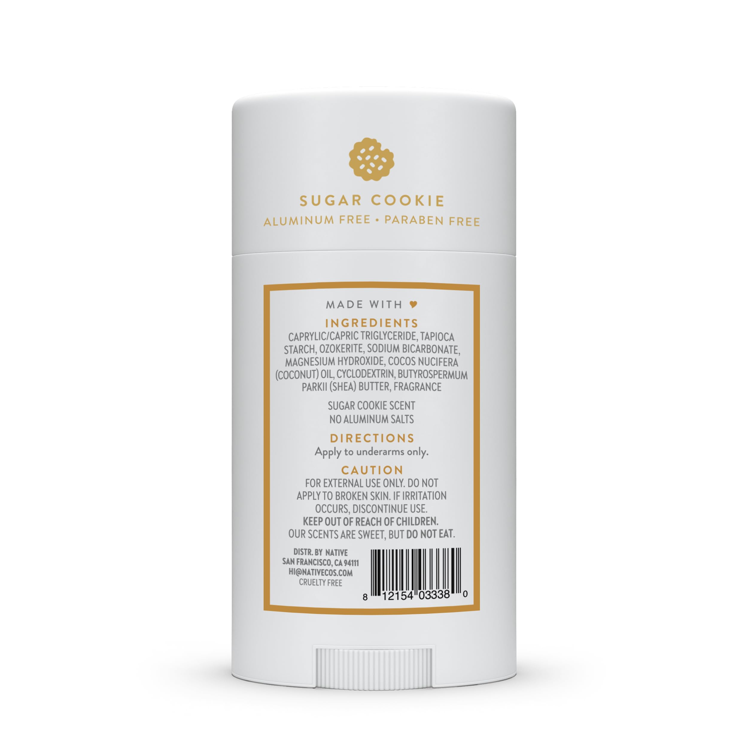 Native Deodorant Holiday Edition on display demonstrates giftable feel and multi-scent lineup.