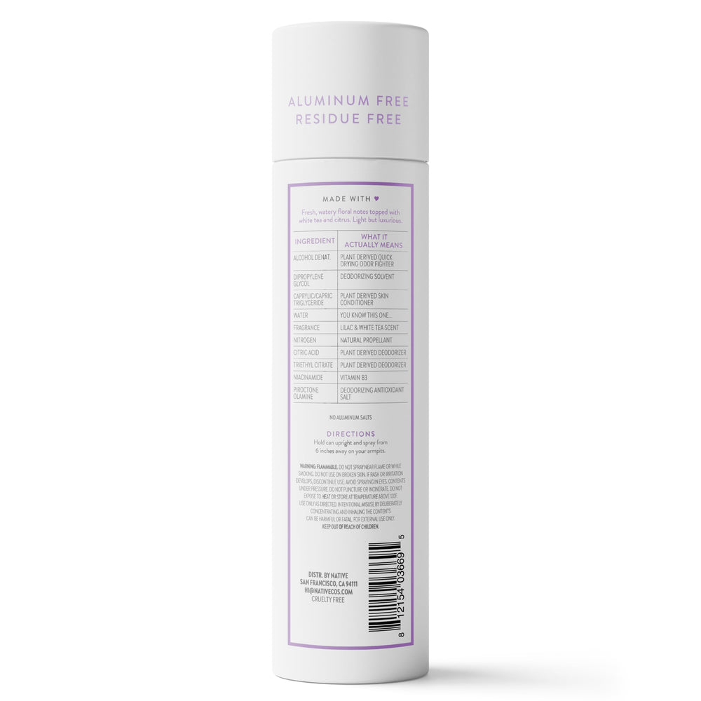 Travel-friendly bottle fits gym bag and carry-on.