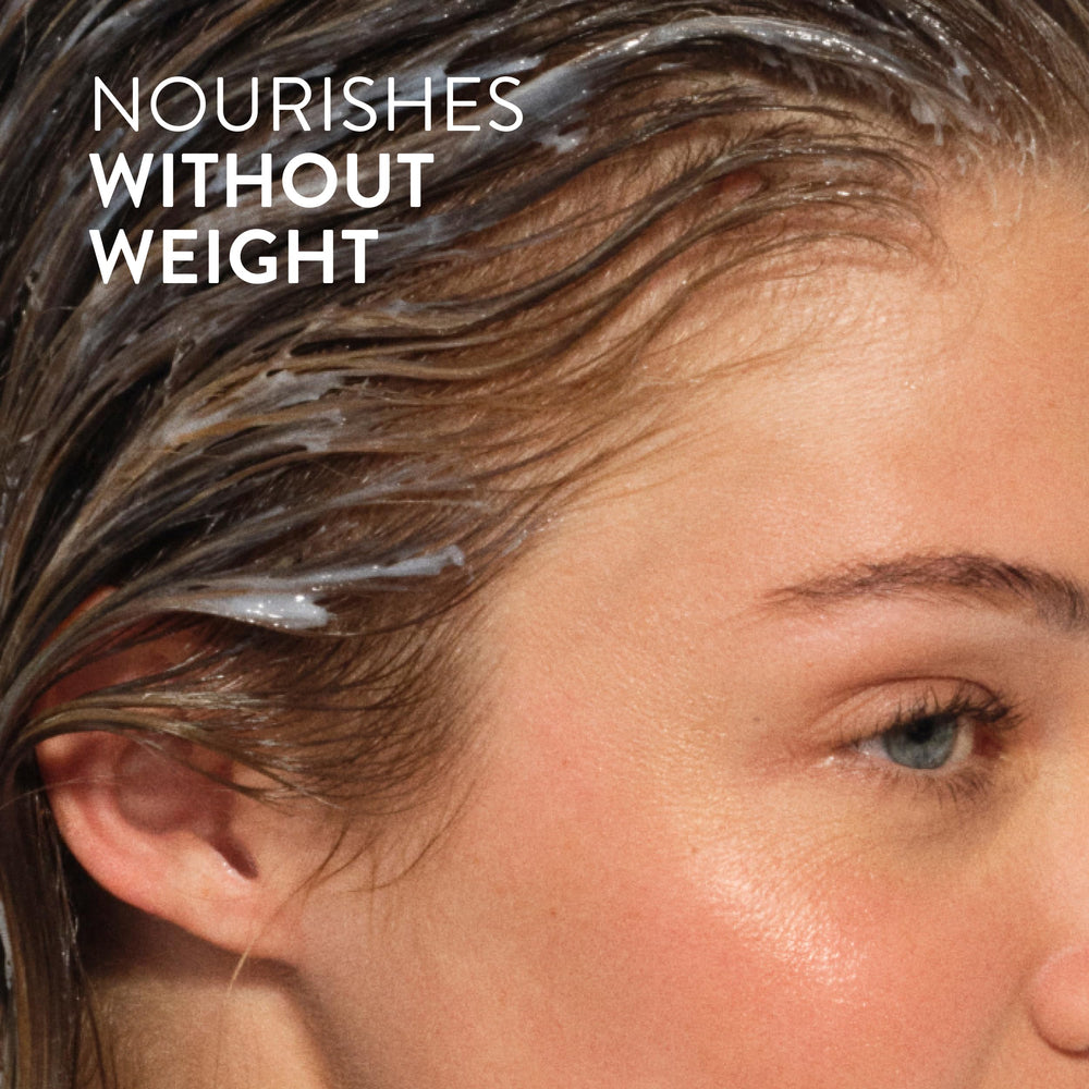 Closeup of Native ingredients like coconut oil and citrus in the formula