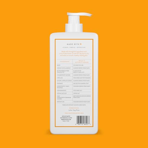 Native body wash with almond vanilla honey scent for a comforting cleanse