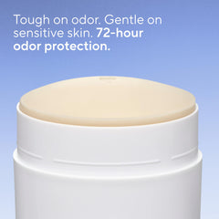 Native Sensitive Deodorant application swipe shows easy use without residue.