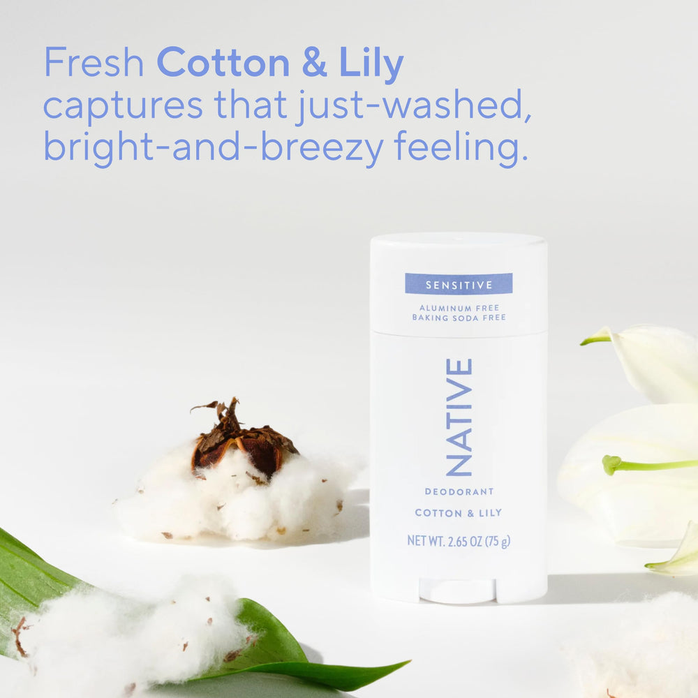 Native Sensitive Deodorant ingredients coconut oil reveal hydrating care in daily wear.