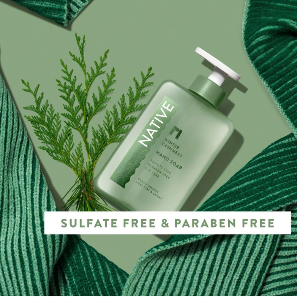 Native sulfate-free formula supports gentle cleansing and skin comfort