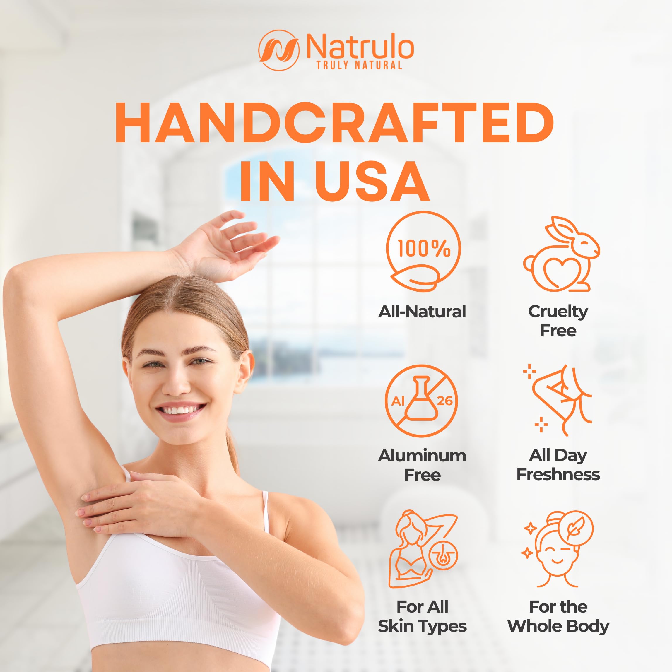 Natrulo Persimmon Deodorant uses natural ingredients and essential oils.