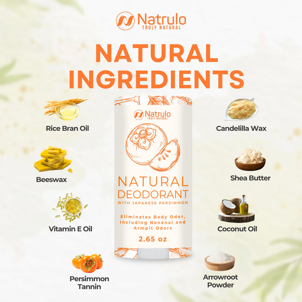 Natrulo Persimmon Deodorant unisex design for everyone.