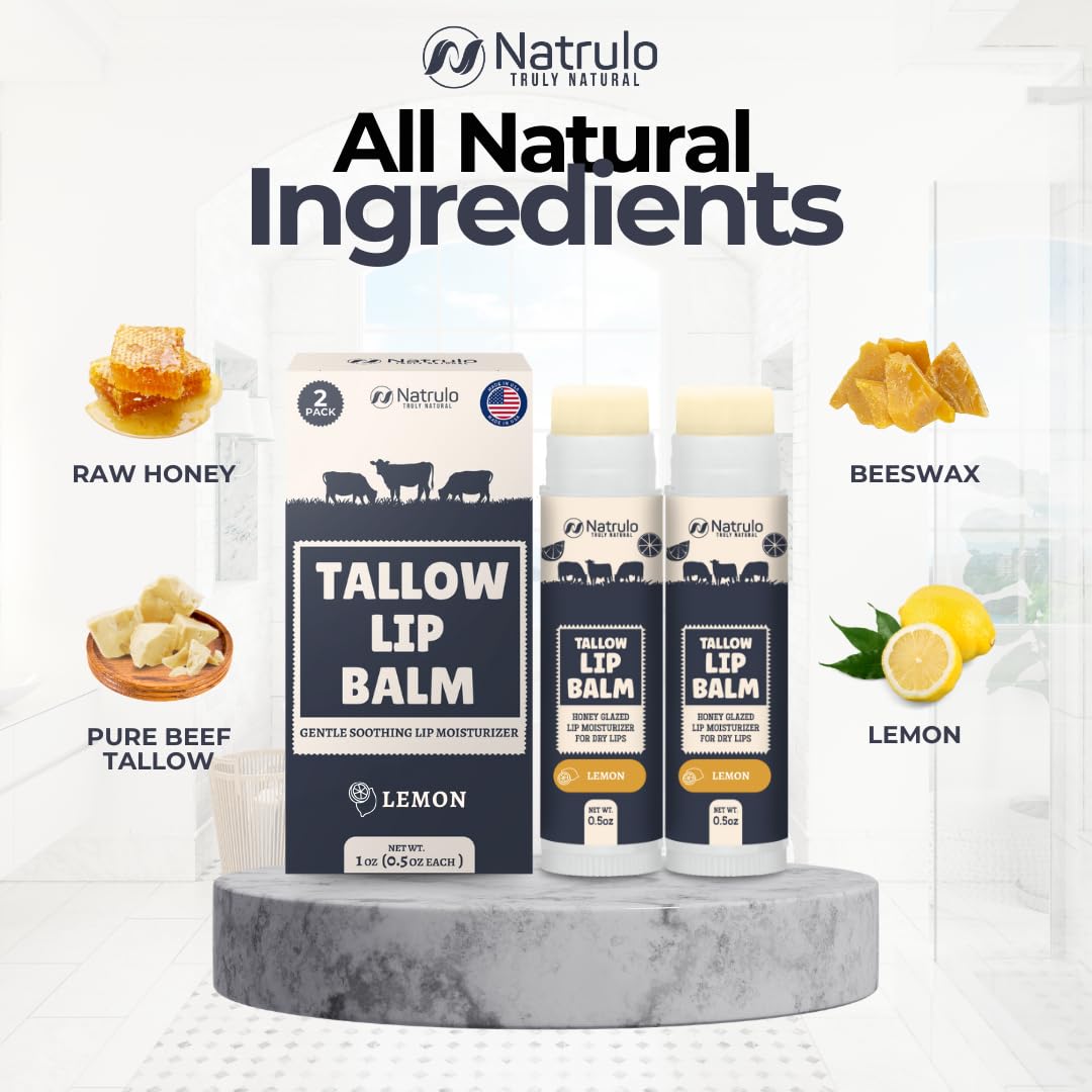 Natrulo USA-made hypoallergenic lip balm for sensitive lips
