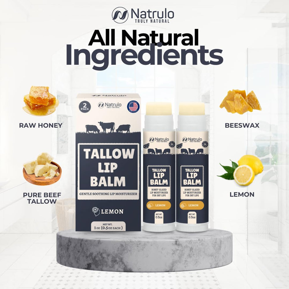Natrulo USA-made hypoallergenic lip balm for sensitive lips