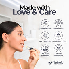 Natrulo vitamin-rich lip balm nourishes lips with A D E K