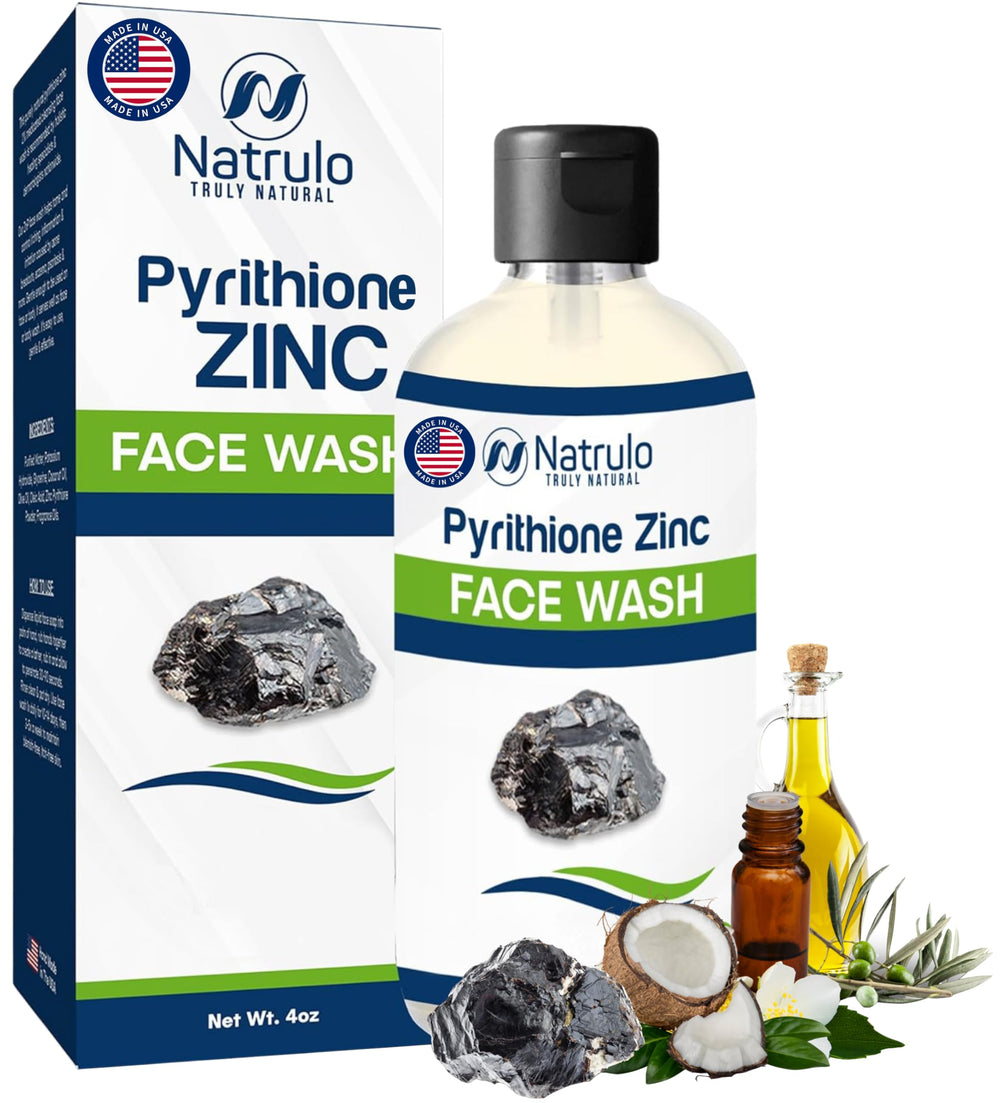 Natrulo Zinc Soap bottle front for daily cleansing and refreshed skin.
