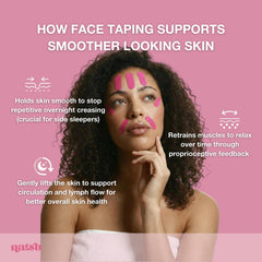 Natsu smile lines tape at mouth corner for gentle nightly smoothing