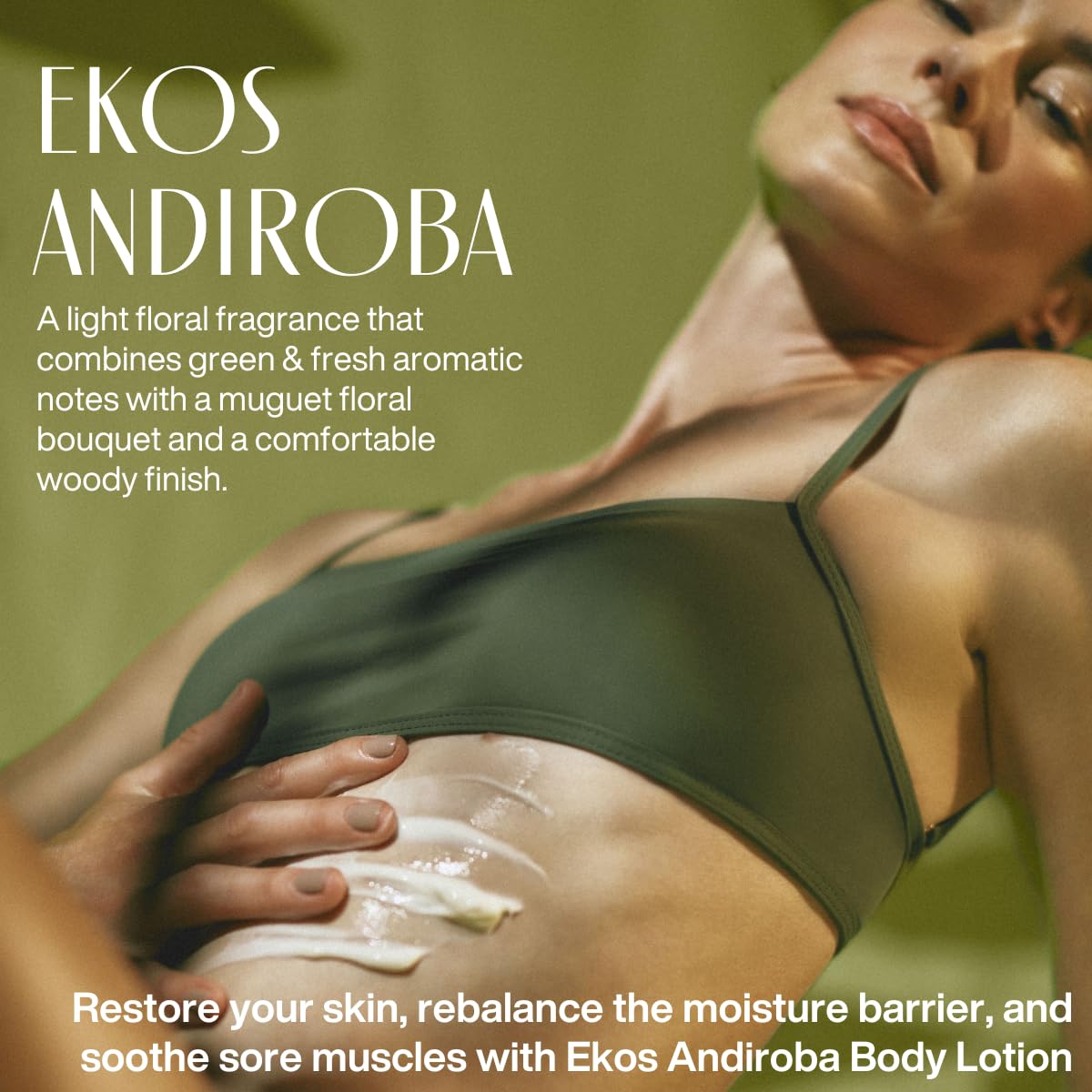 Natura Ekos Andiroba natural butter spot highlighting rich Amazon-based nourishment.