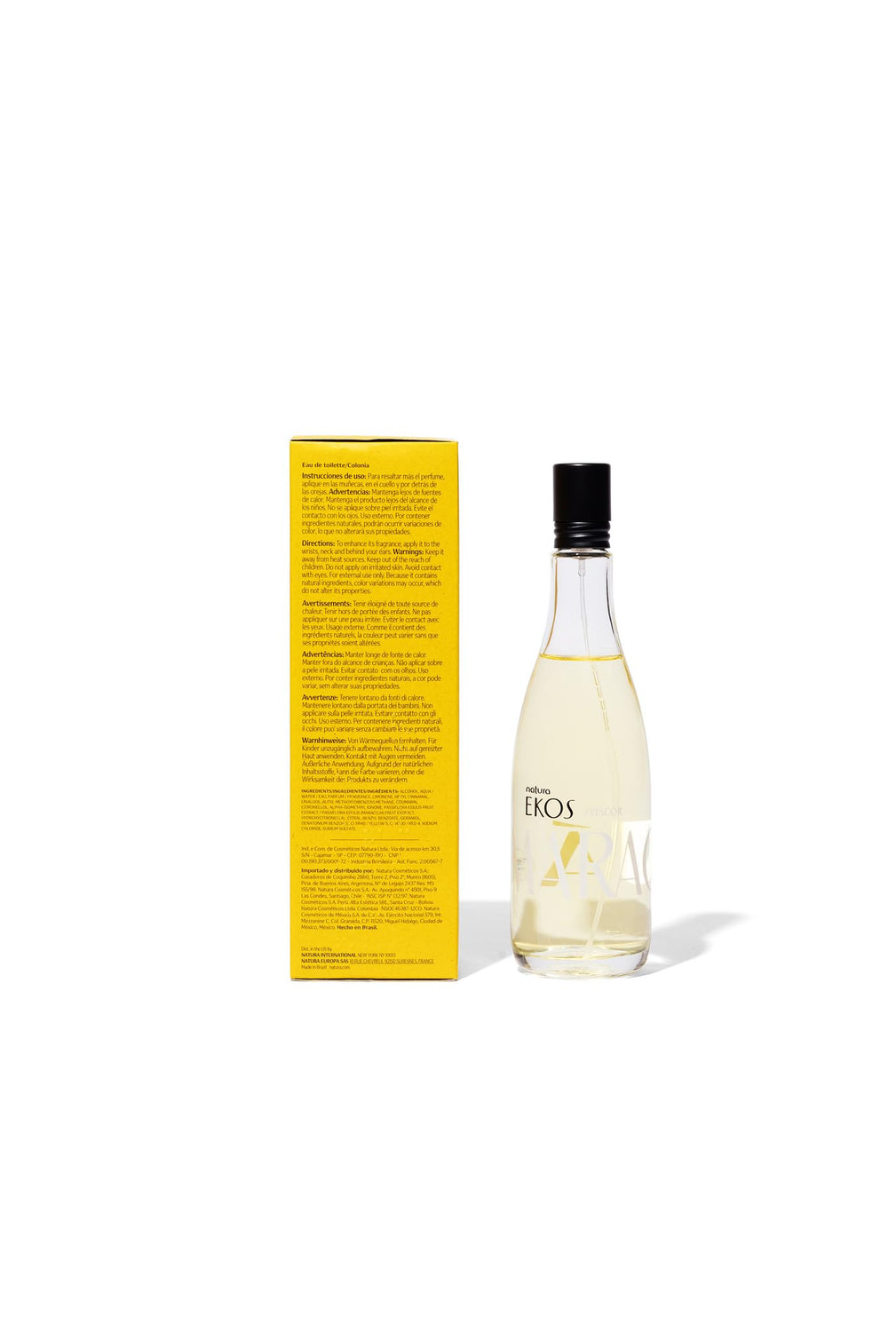 Natura Ekos Maracuja uses sugarcane alcohol in its formulation
