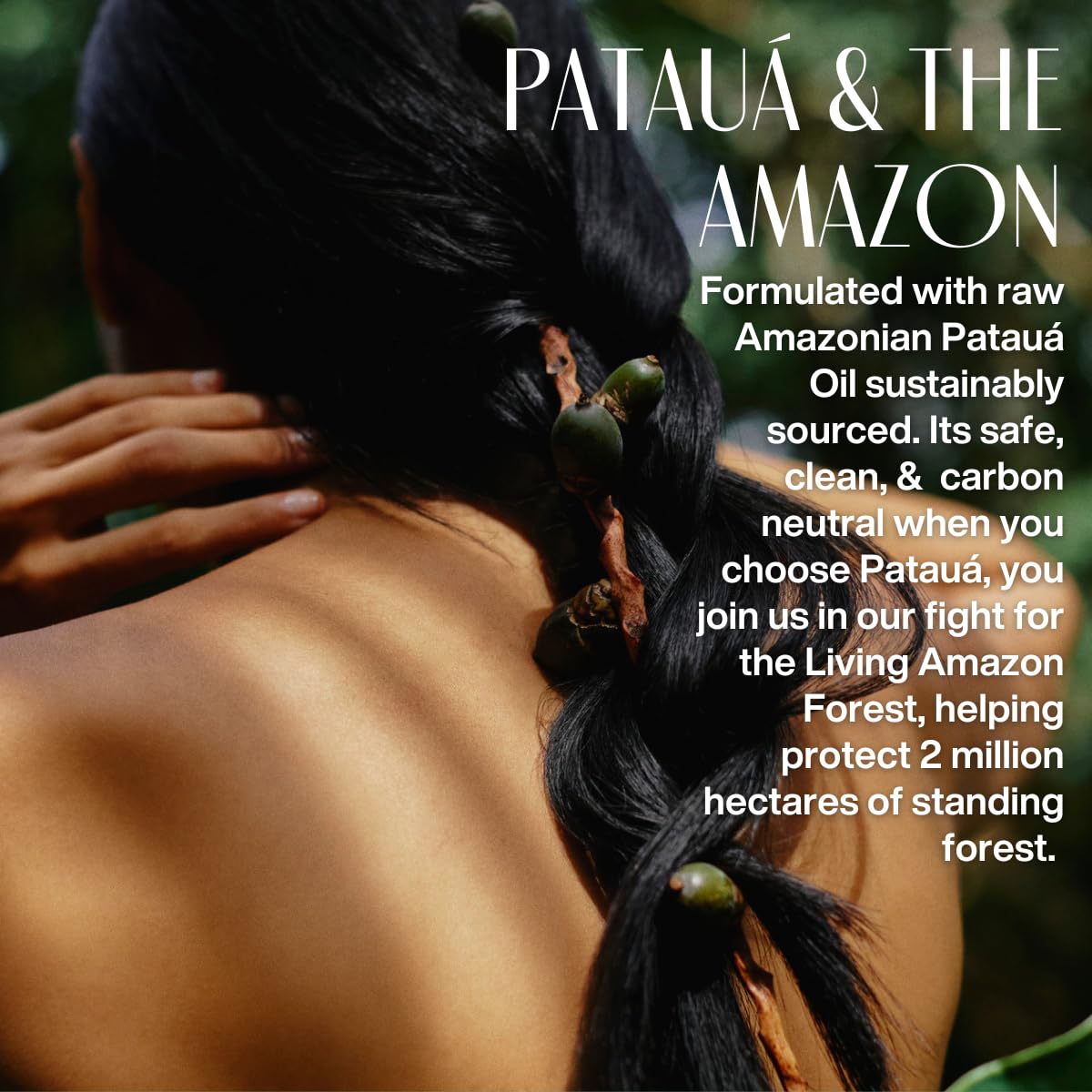 Natura Ekos Patauá Shampoo natural-origin ingredients emphasize clean beauty promise