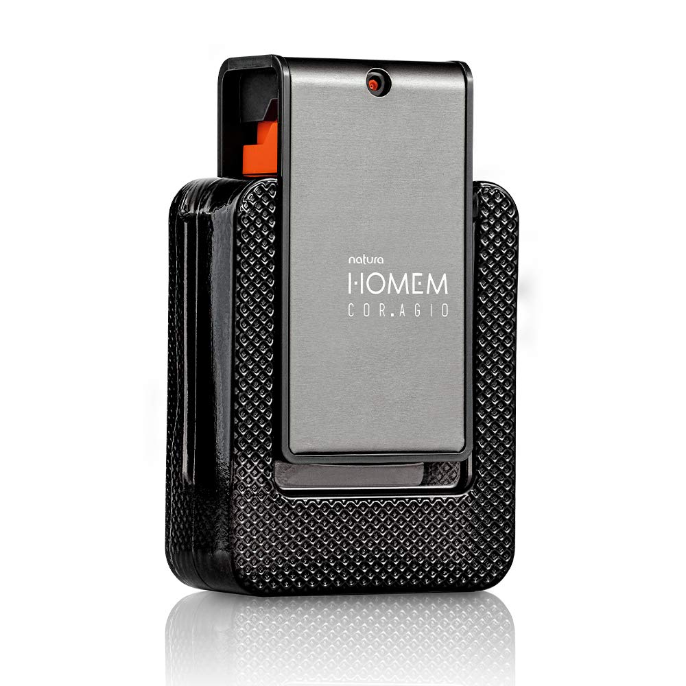 Natura Homem Cor Agio Deo bottle front, a woody, intense scent for special occasions.