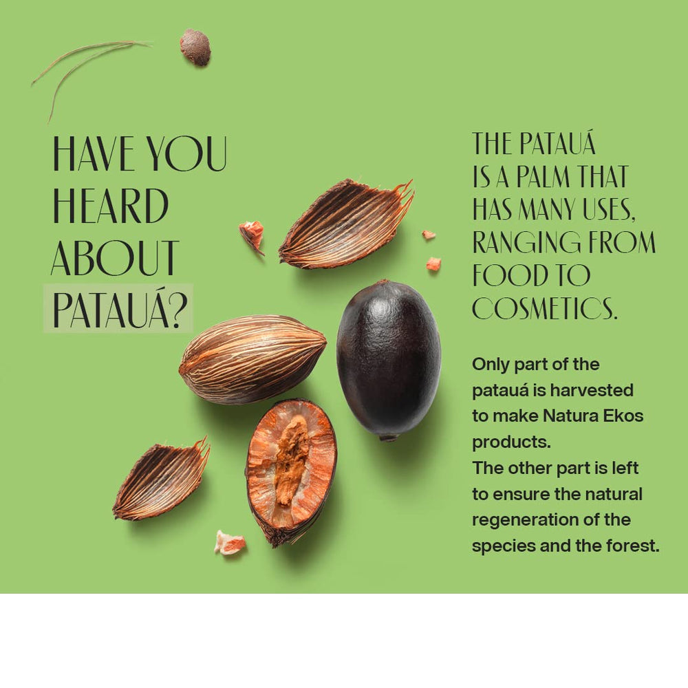 Natura Patauá Strengthening Shampoo Ekos daily-use routine for healthier hair.