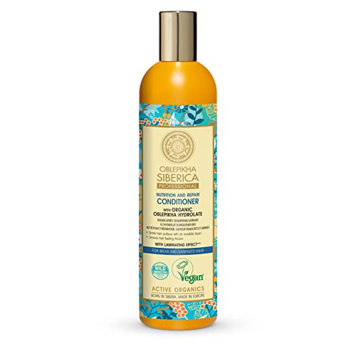 Natura Siberica Oblepikha conditioner cream texture signaling rich repair