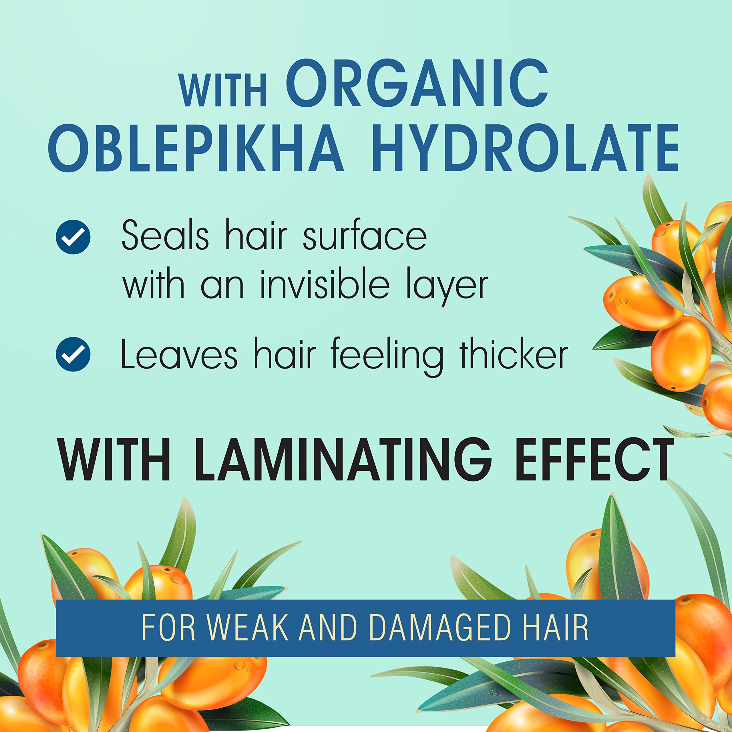 Natura Siberica Oblepikha conditioner oil blend highlights Altai sea buckthorn