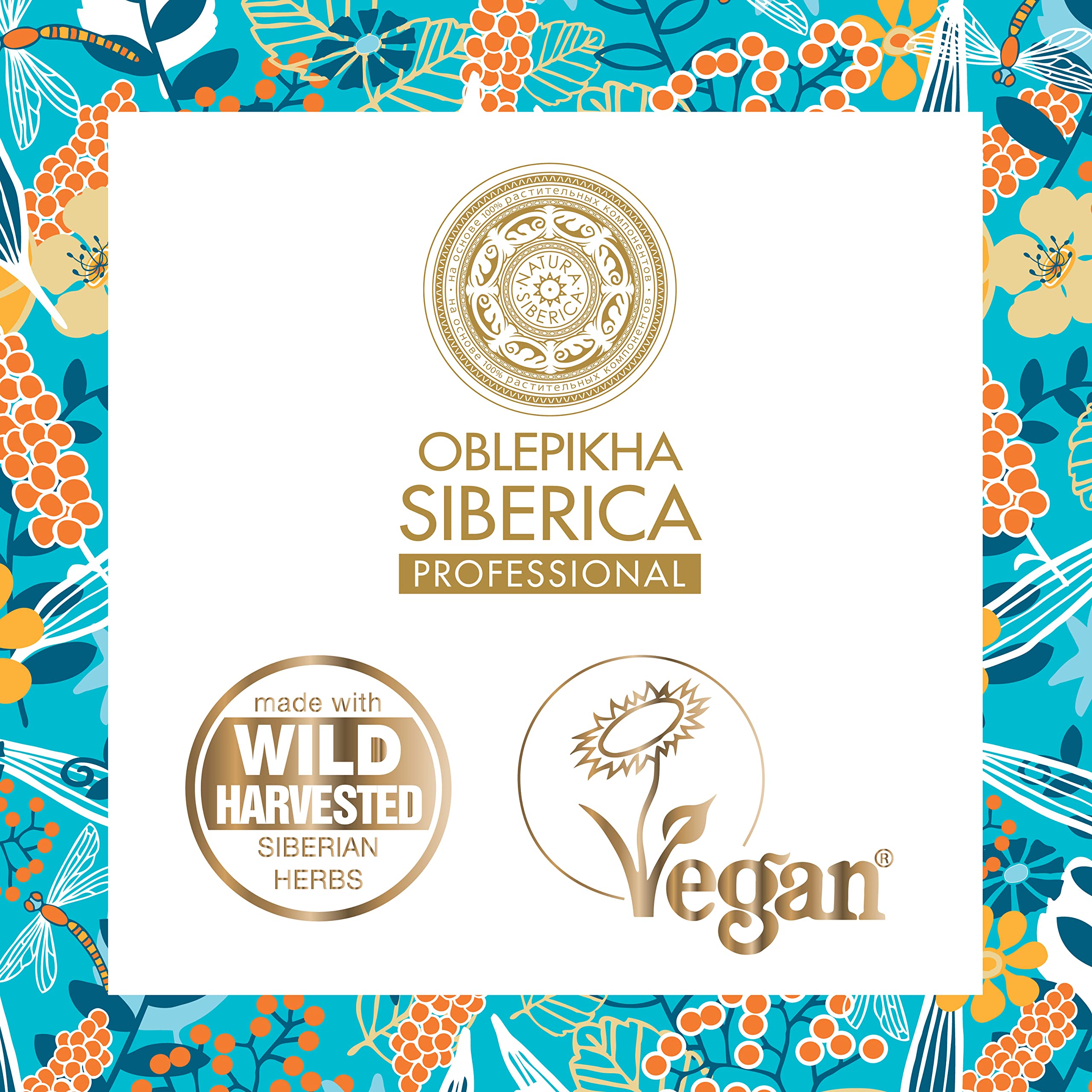 Natura Siberica Oblepikha Shampoo in a bathroom setting suggesting easier brushing after use