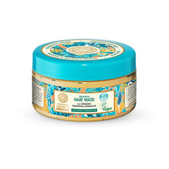 Natura Siberica restorative mask image 2 highlights color protection and nourishment.