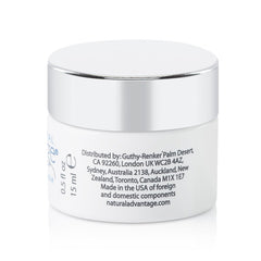 Natural Advantage Ultimate Hydration Eye Cream application showing creamy texture for soothing tired eyes