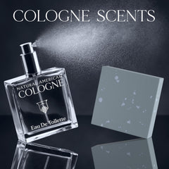 NATURAL AMERICAN men's bar soap woodsy cologne scent evokes masculine freshness
