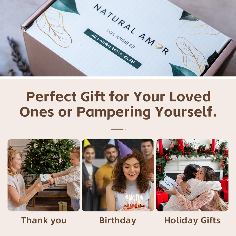 Natural Amor Los Angeles bar soap with plastic-free packaging.