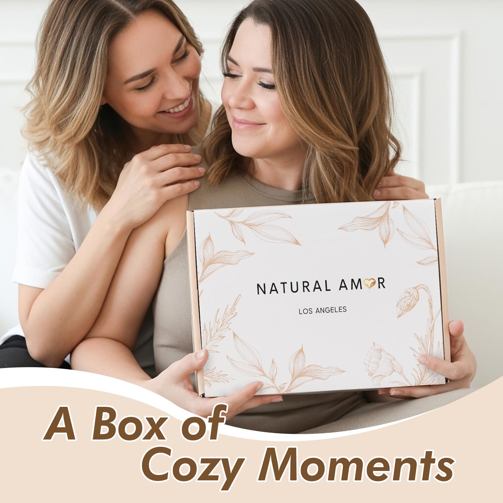 Natural Amor Los Angeles spa gift set bath bomb for a fragrant soak