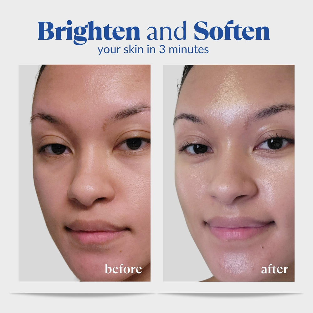 Natural Aqua Gel Cure for face and body application shows versatile exfoliation.