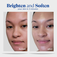 Natural Aqua Gel Cure for face and body application shows versatile exfoliation.