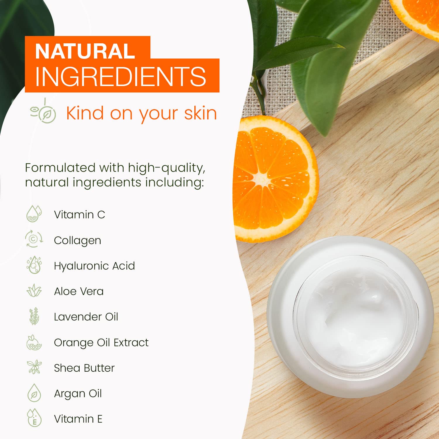 Natural Chemist application on face demonstrates easy morning massage