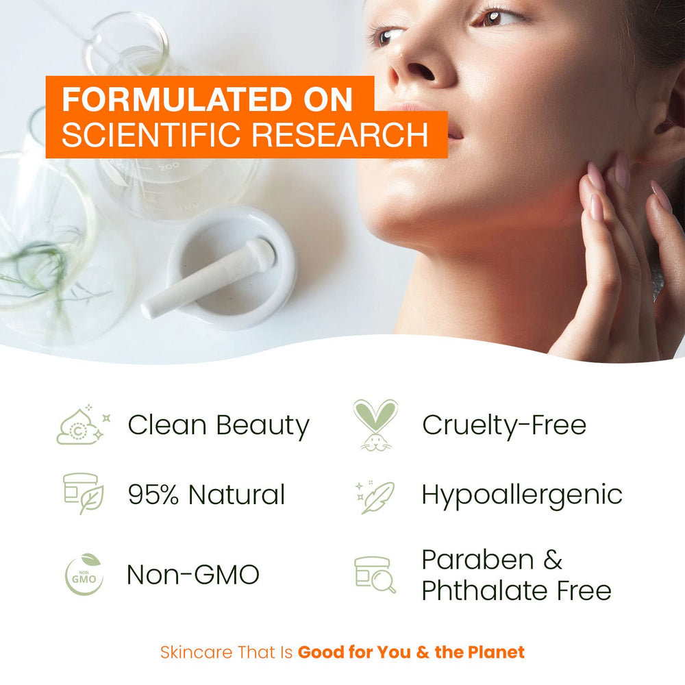Natural Chemist Vitamin C Serum ingredients label hints at clean science.