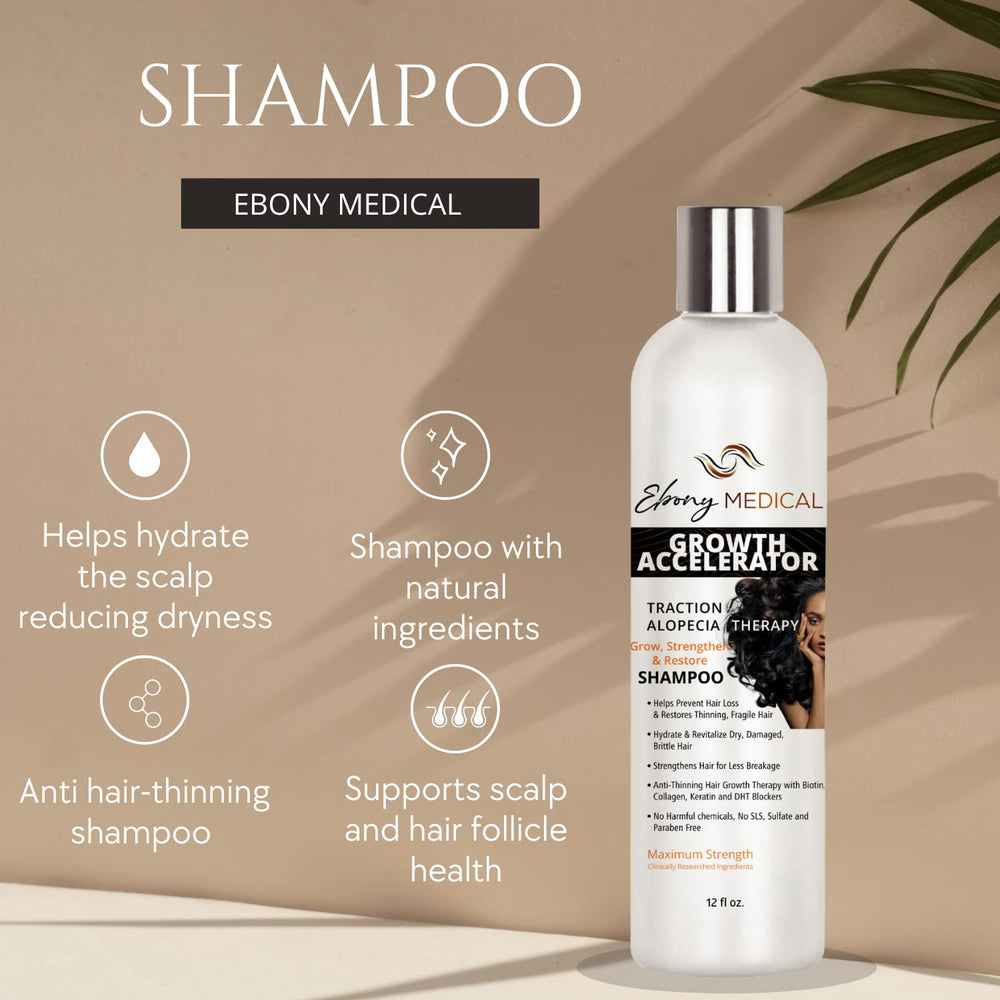 Natural Curves Ebony creamy lather demonstrates gentle cleansing for thinning hair.
