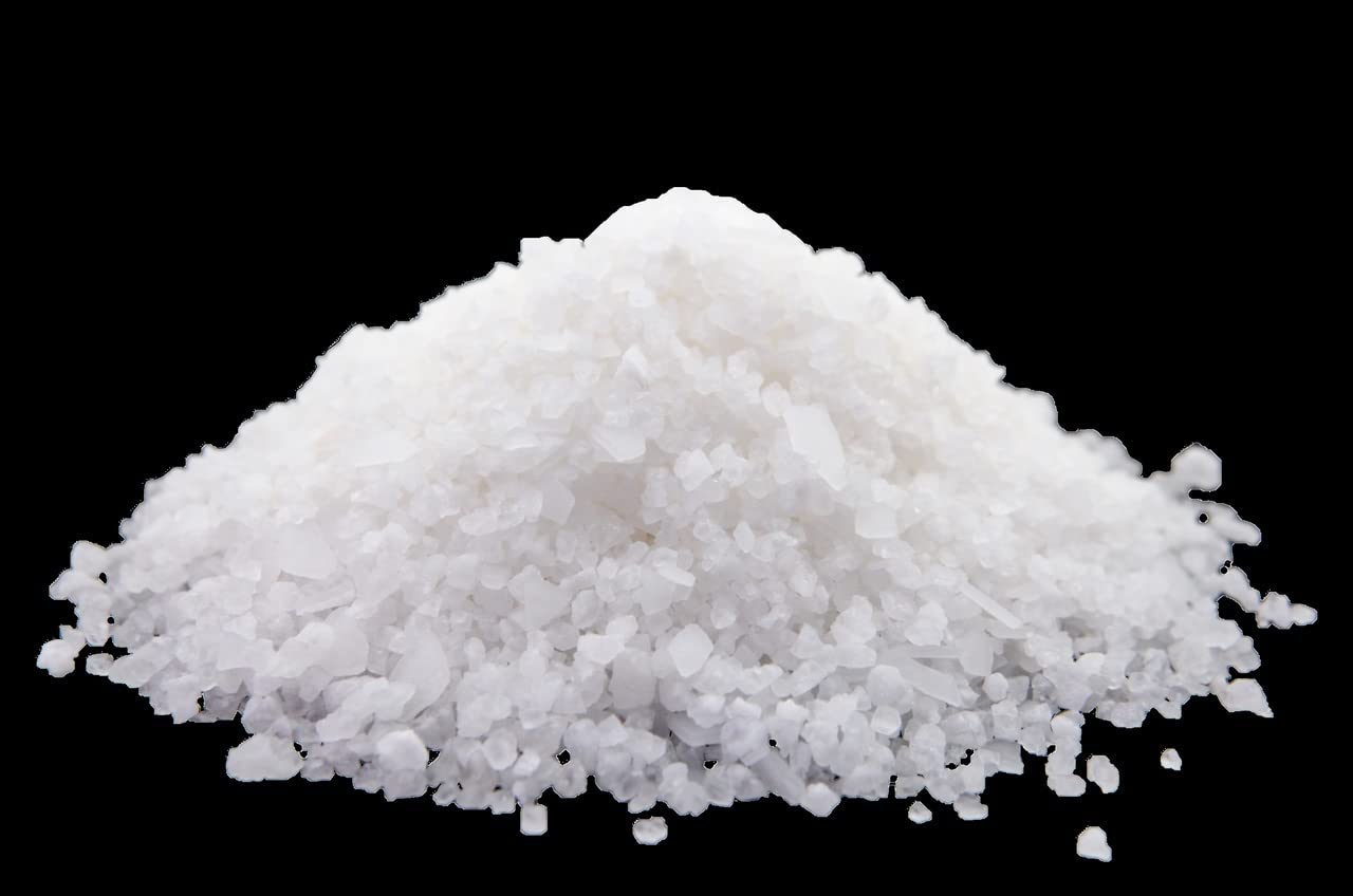 Natural Elephant Dead Sea Bath Salt in a jar ready for easy pouring