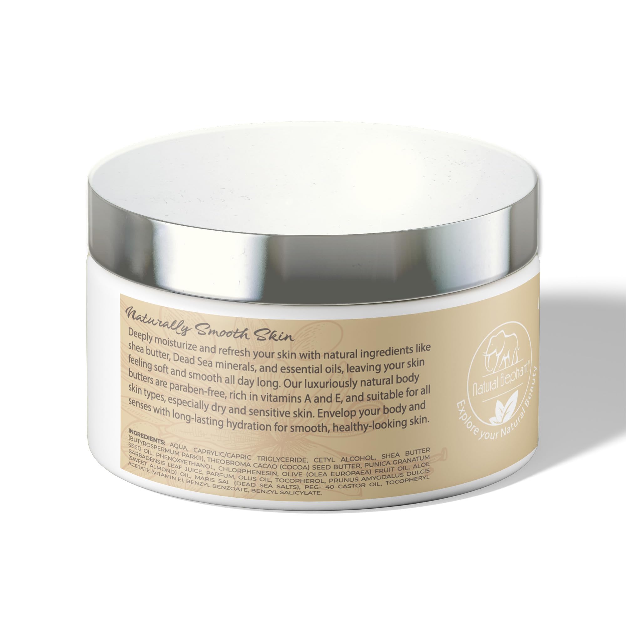 Natural Elephant vitamin E oil close-up for nourishing skin