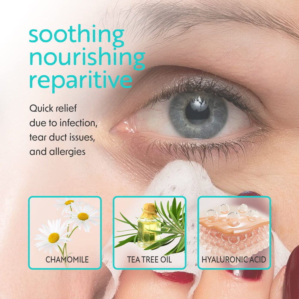 Open sachet of Peepers Plus for hygienic, mess-free use