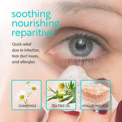 Open sachet of Peepers Plus for hygienic, mess-free use