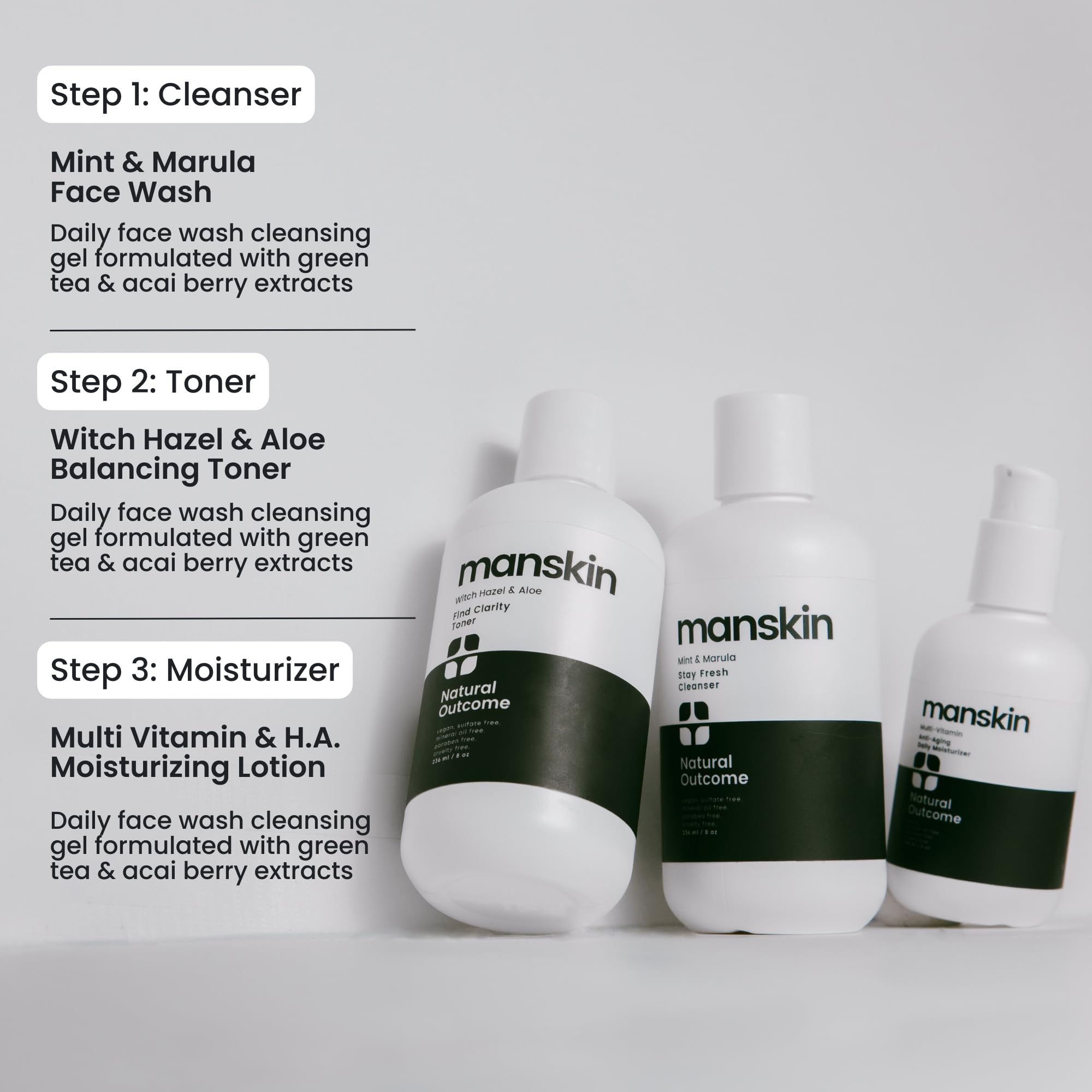Natural Outcome gift box open, ready-to-gift packaging for him