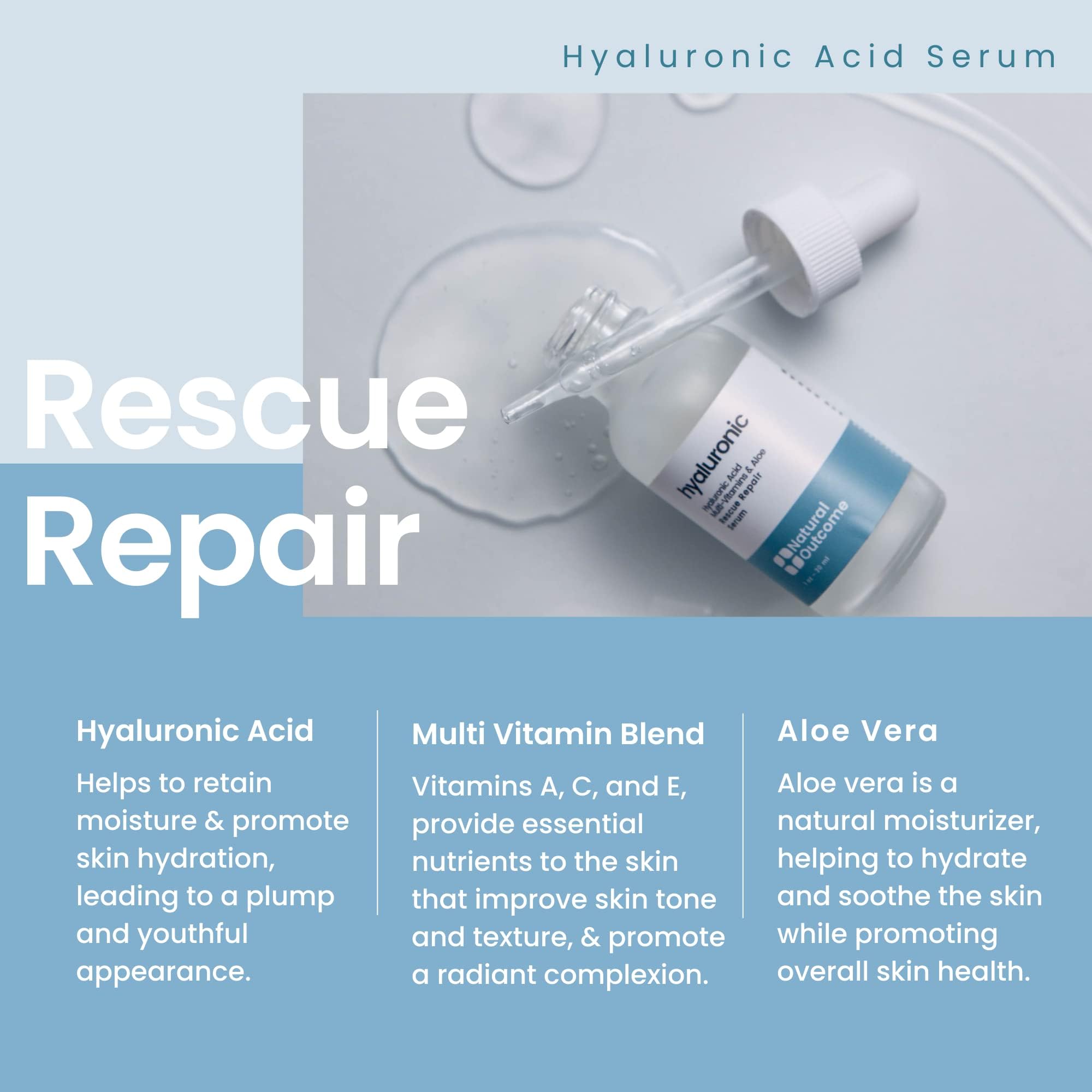 Natural Outcome serum dropper close-up illustrating precise, mess-free application