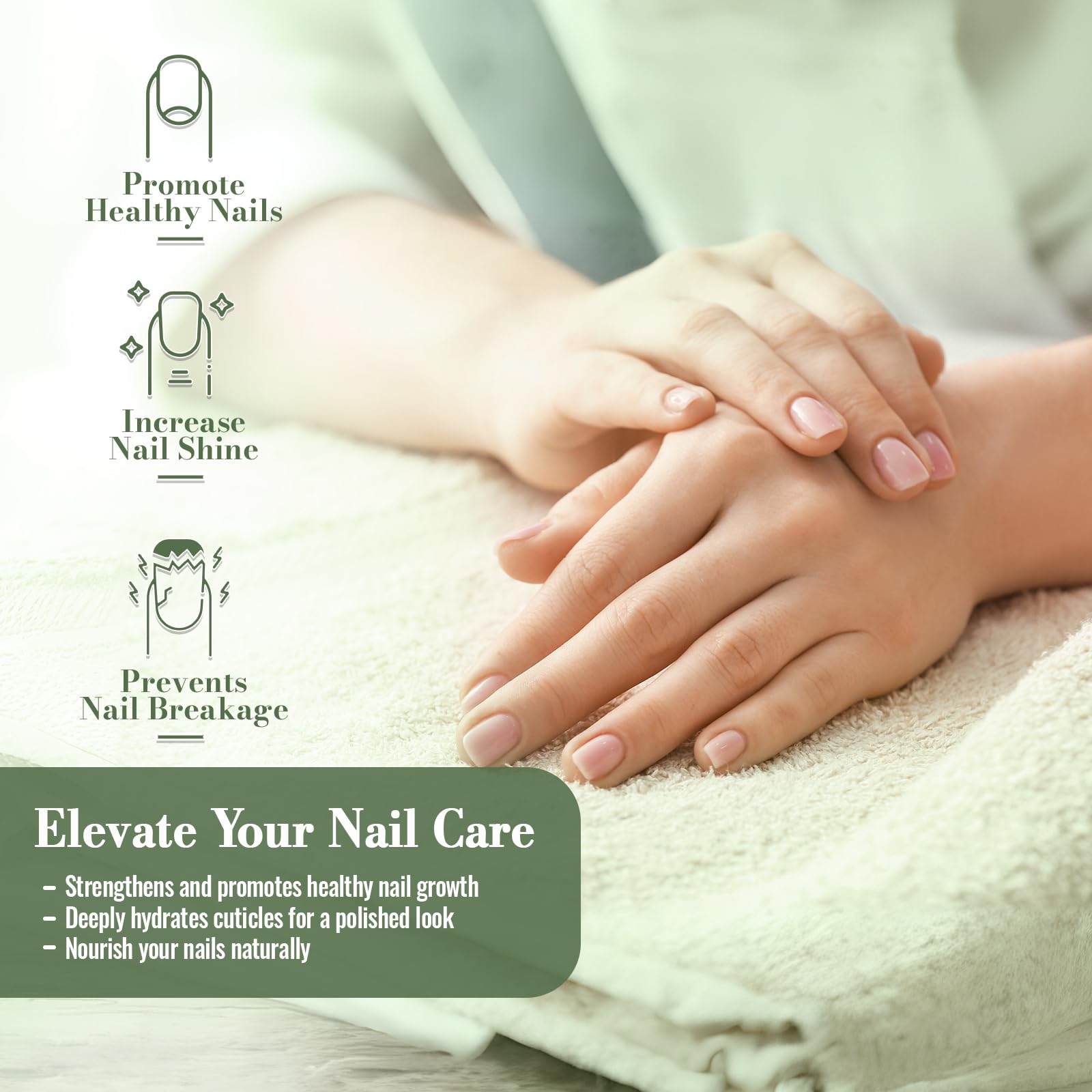 Natural Riches castor oil conditions lashes and brows for defined look.