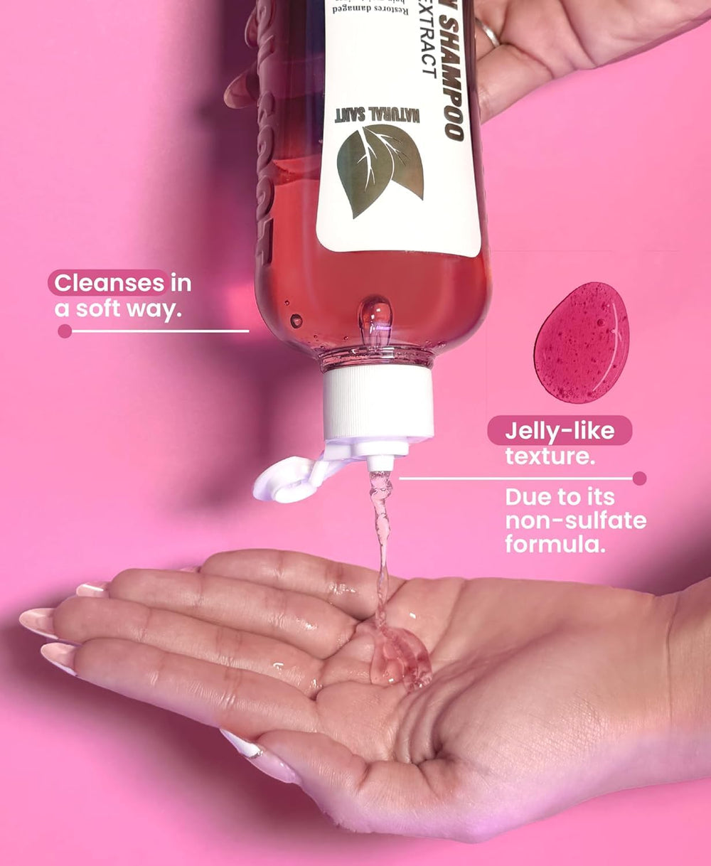 Natural Sant daily hair routine for manageable locks