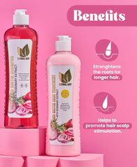 Natural Sant Leave-in Treatment tube for smoother, stronger hair