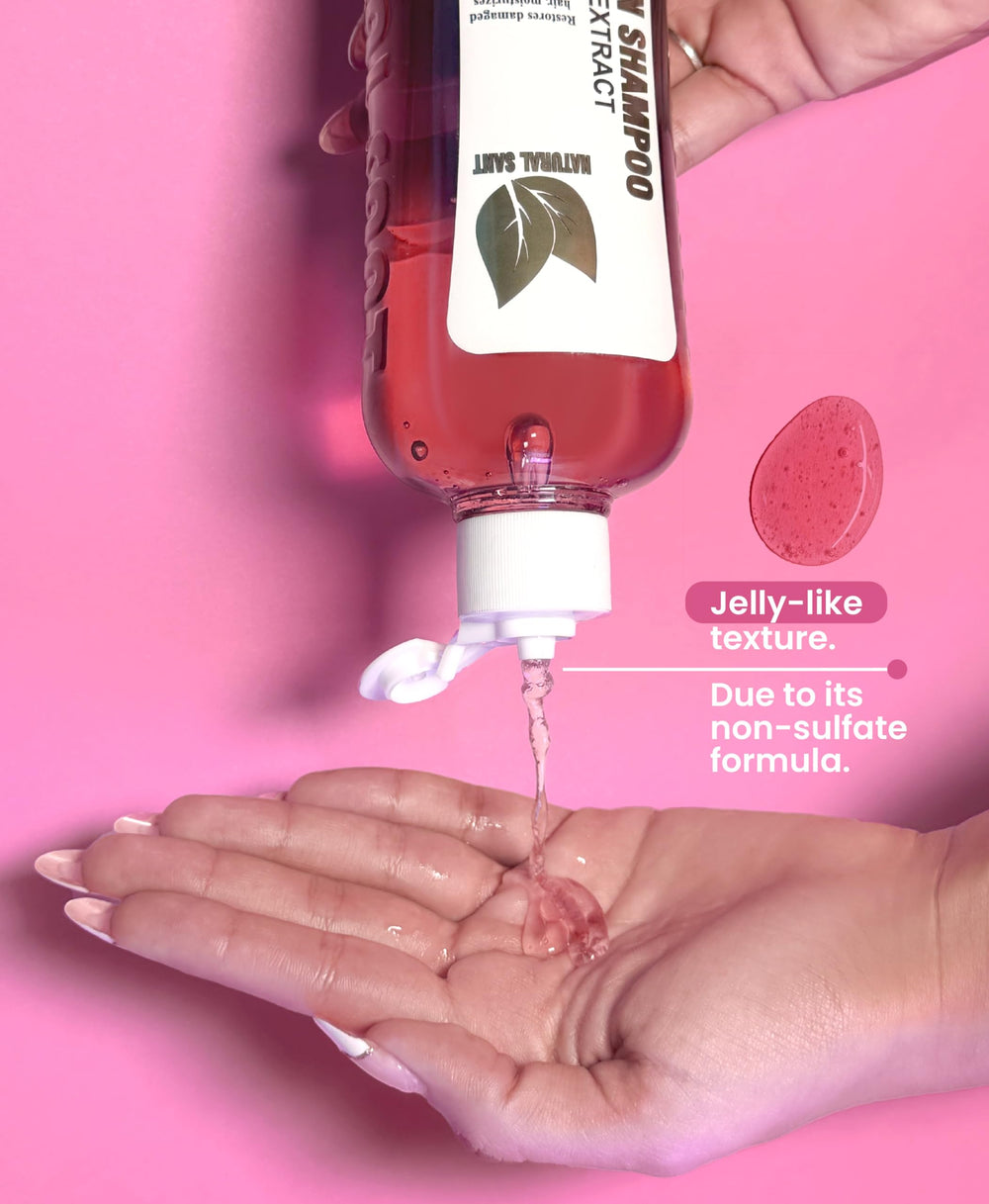 Natural Sant onion rosemary biotin ingredients close-up highlighting natural hair care benefits.
