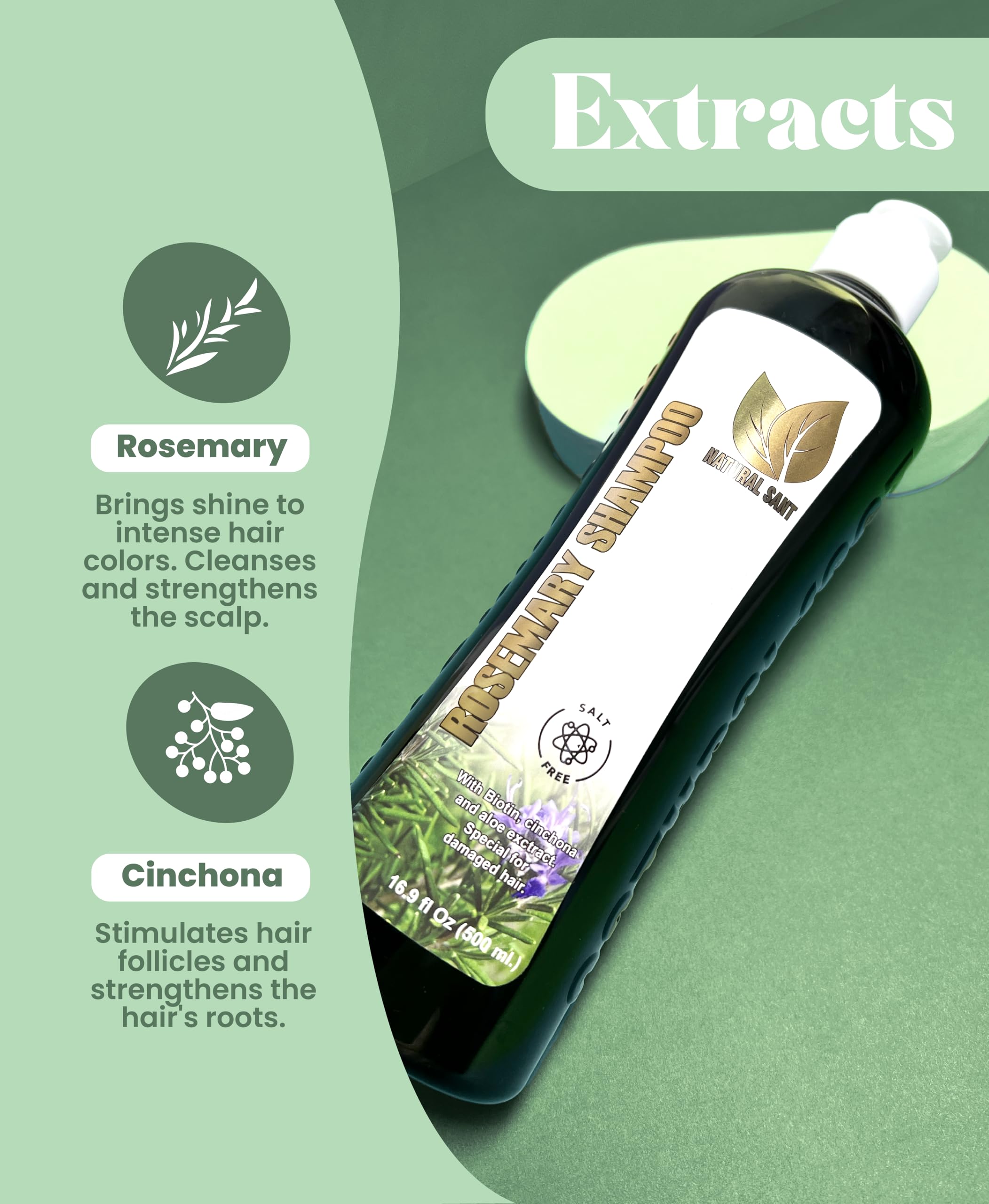Natural Sant Rosemary & Cinchona conditioner tube supports smoother, hydrated strands.