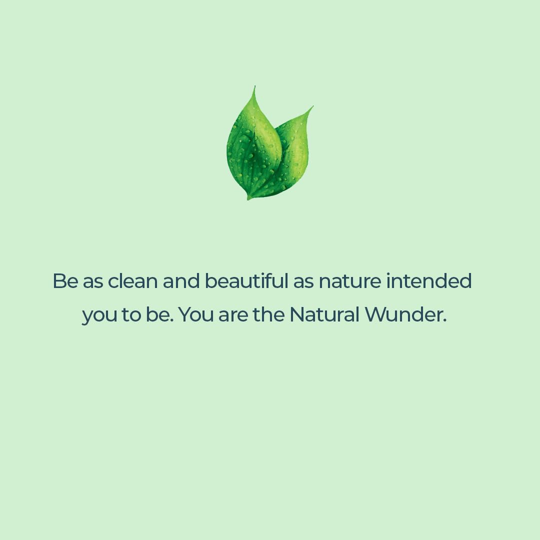 Natural Wunderz cruelty-free label communicates ethical vegan skincare.