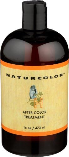 Naturcolor After Color Treatment Shampoo label detail highlights color-safe formula.