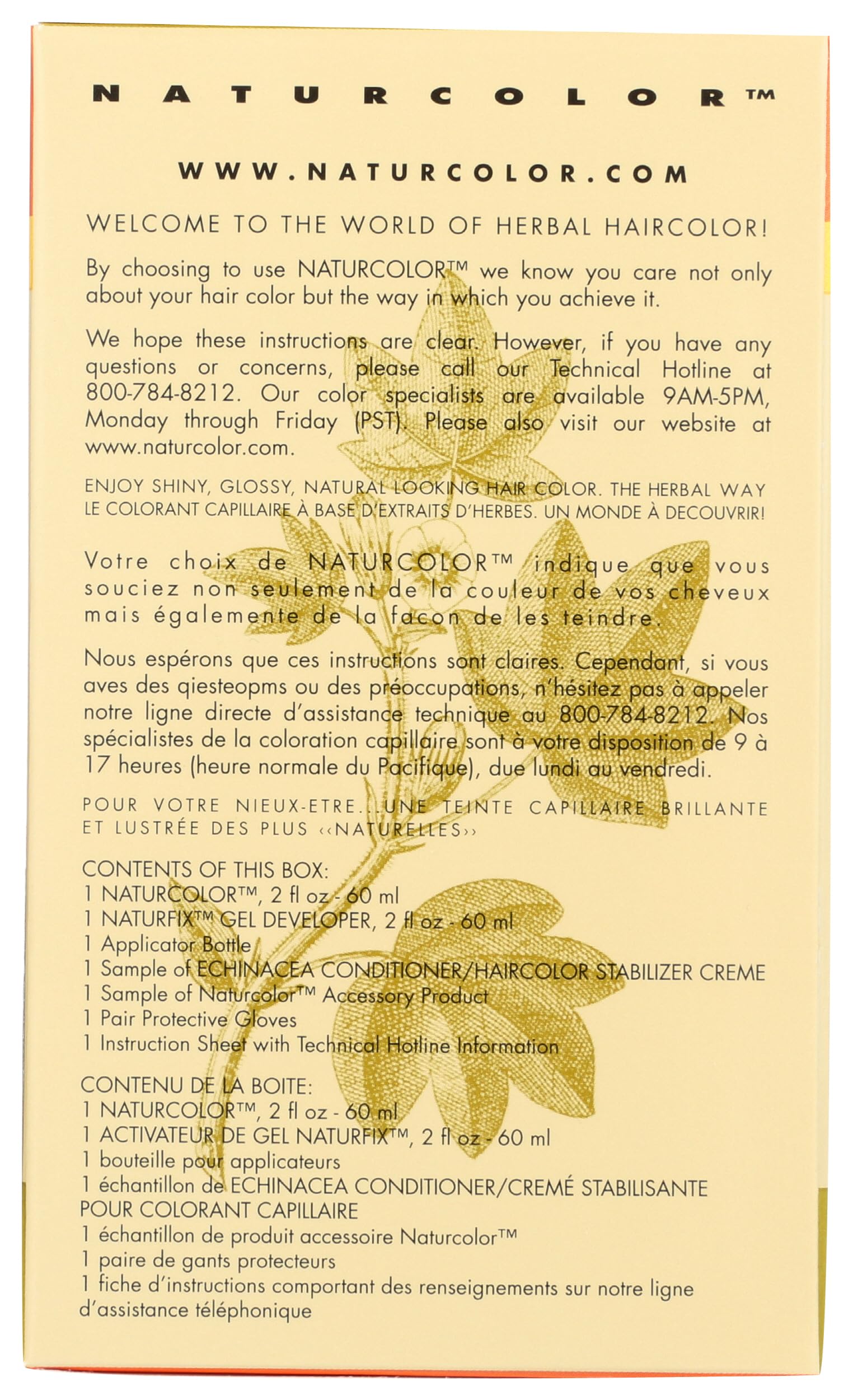 naturcolor Cola color-treated hair safe badge for treated hair